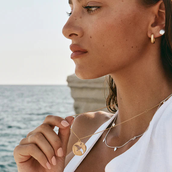 FAIRLEY: Golden Sea Eagle Necklace