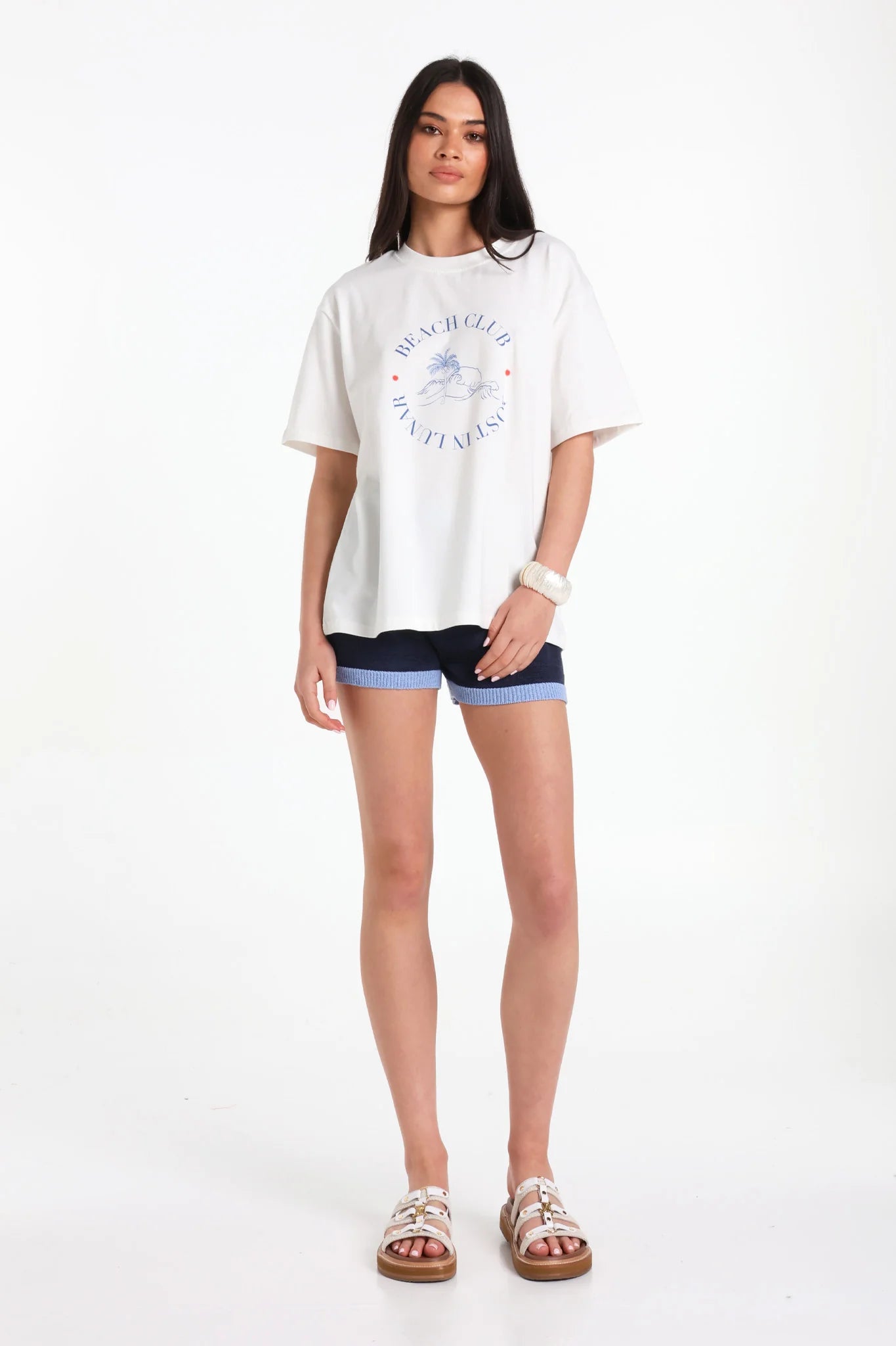LOST IN LUNAR : Beach Club White - Tee