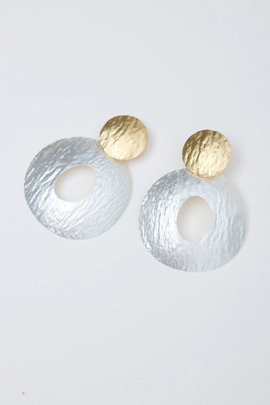 HOLIDAY LIFE : Nora Silver & Gold - Earrings