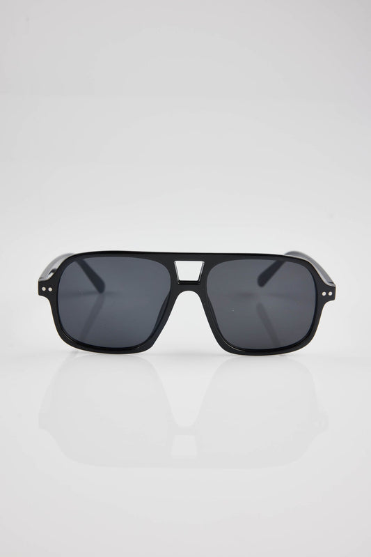 THE SHANTY CORPORATION : Frida Sunglasses - Black
