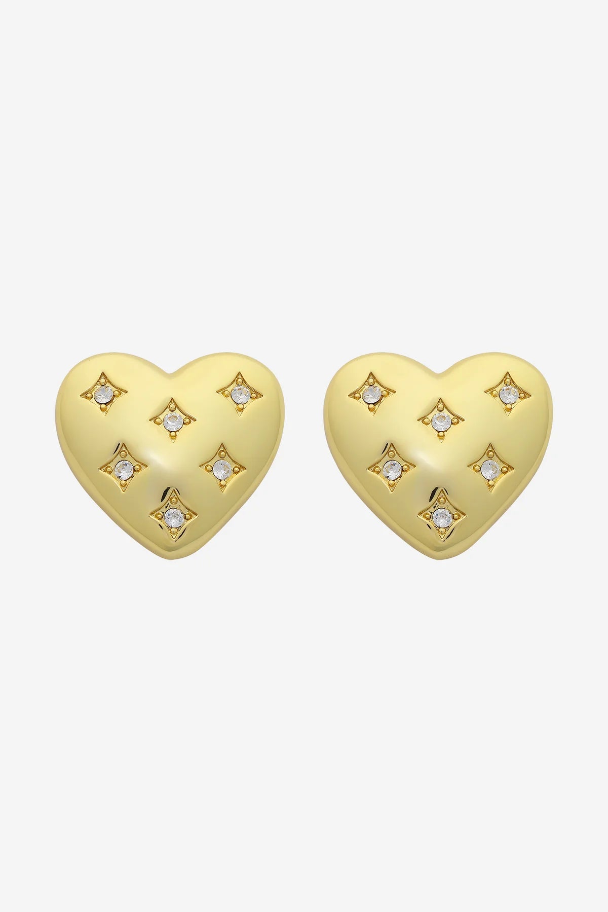 LIBERTE : Catherine Gold Earring