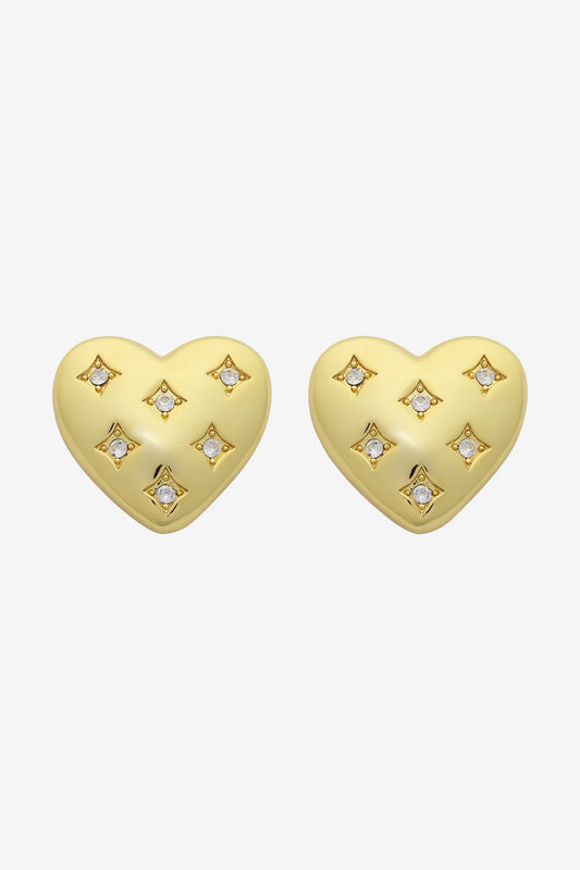 LIBERTE : Catherine Gold Earring