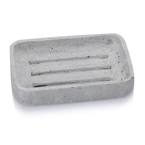 HUXTER : 130 x 90 x 20mm Dark Grey - Soap Dish