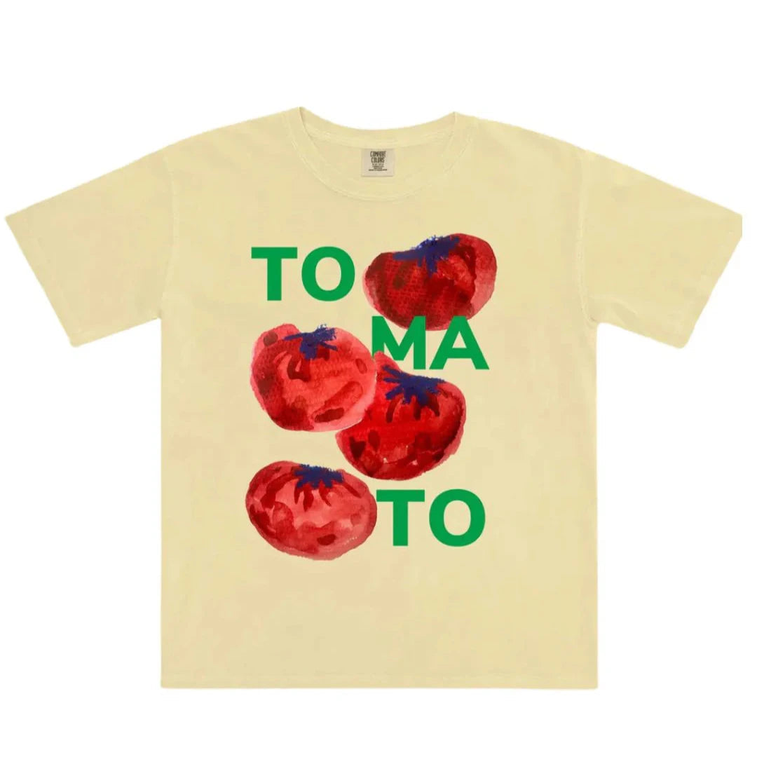 MAKU : Butter Tomato Boxy - Tee