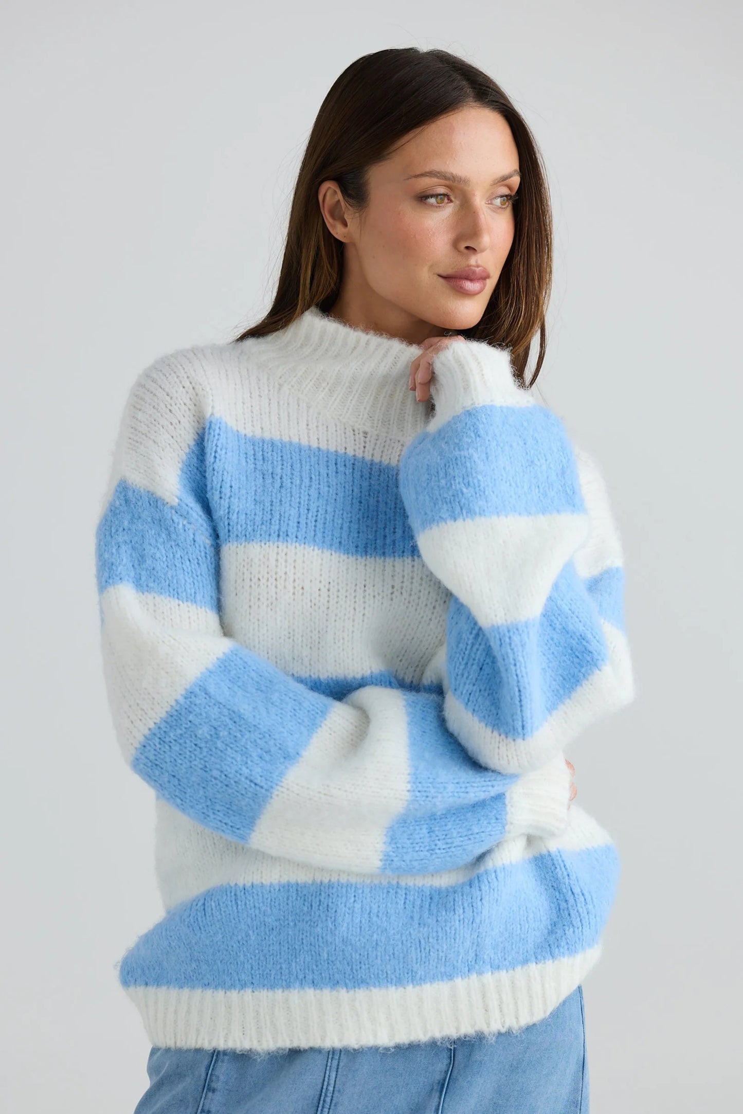 HOLIDAY : Island Blue Stripe - Knit