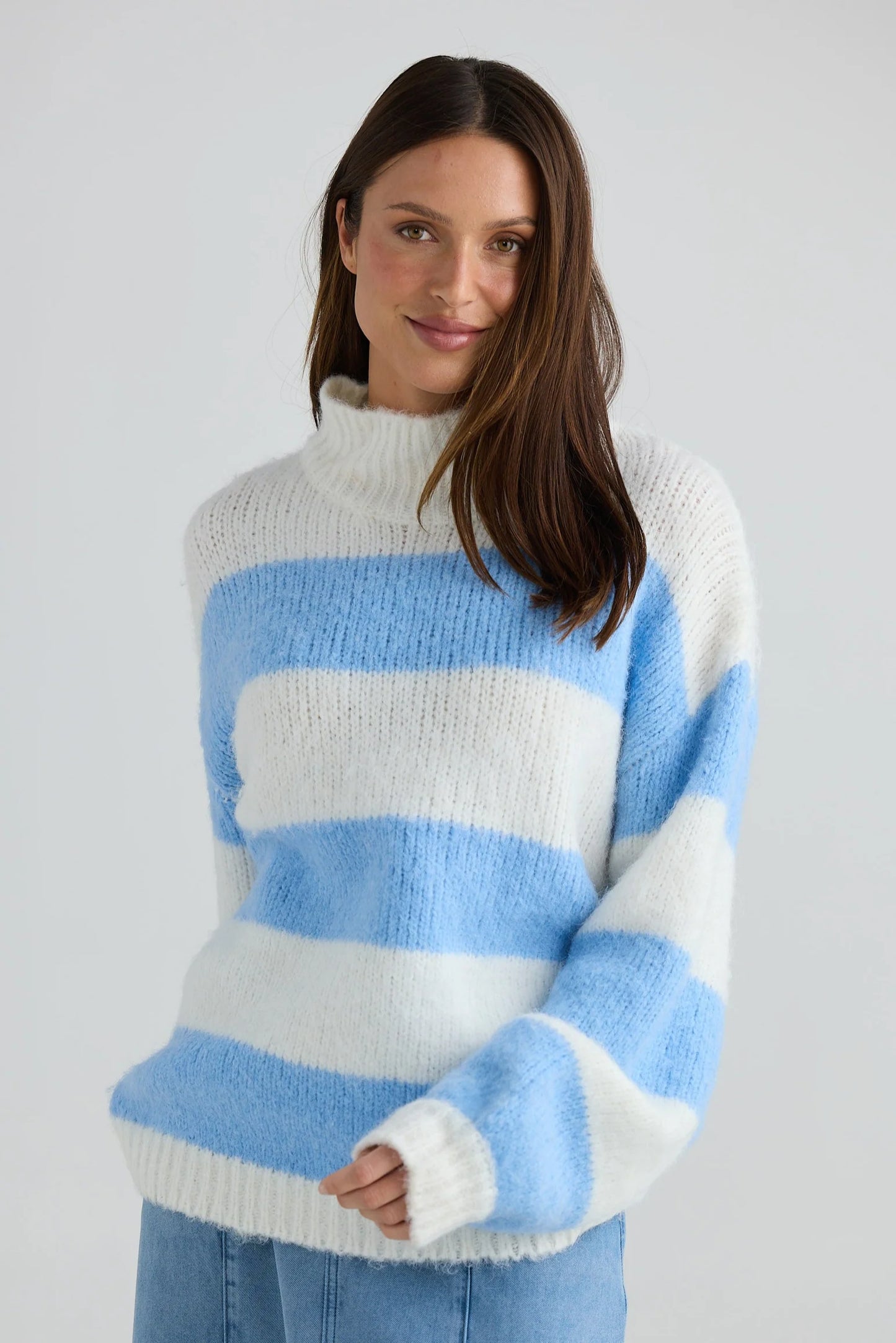 HOLIDAY : Island Blue Stripe - Knit