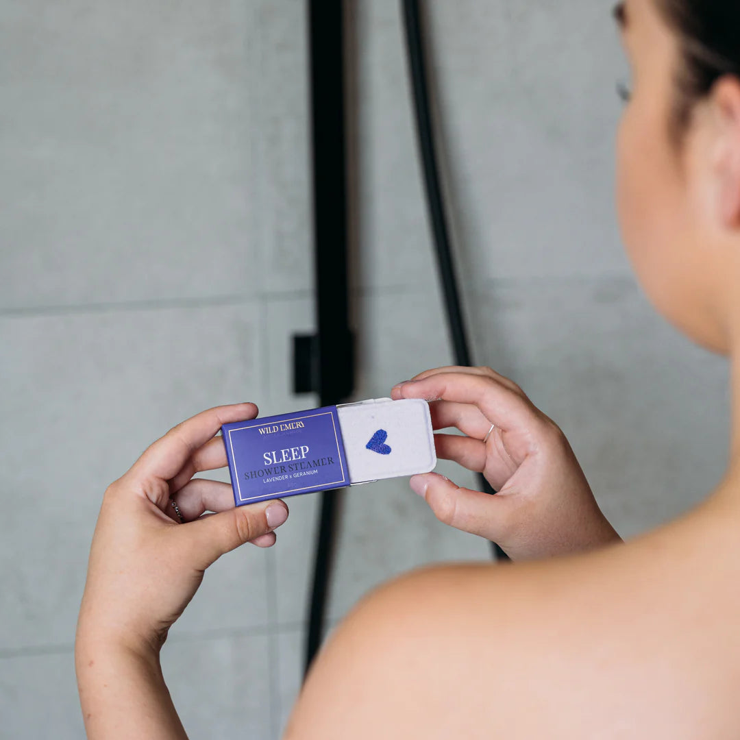 WILD EMERY : Sleep Lavender x Geranium - Shower Steamer