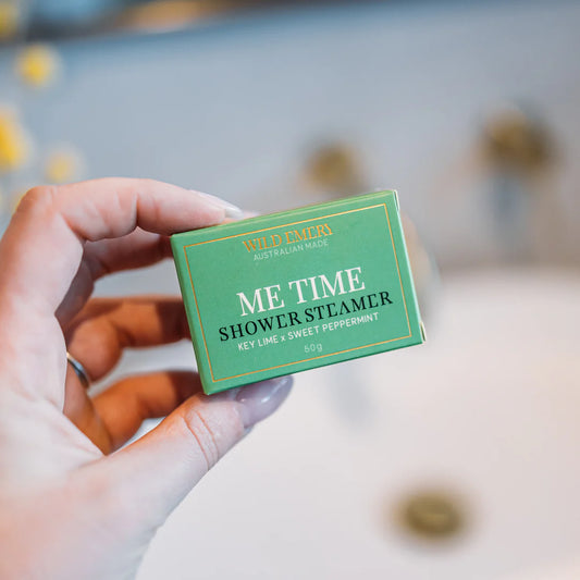 WILD EMERY : Me Time Key Lime x Sweet Peppermint - Shower Steamer
