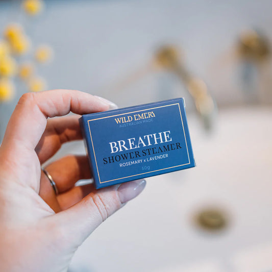 WILD EMERY : Breathe Rosemary x Lavender - Shower Steamer