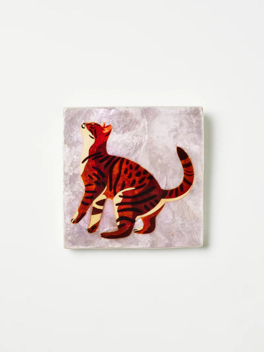 JONES & CO : Purr Bengal Cat - Wall Art