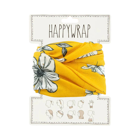 ANNABEL TRENDS: Mustard Flora - Happy Wrap