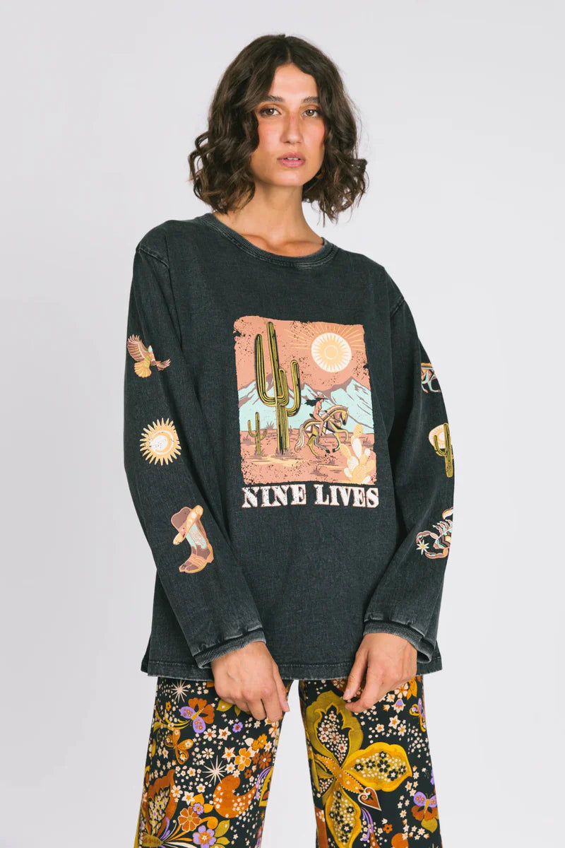 NINE LIVES BAZAAR: Rambler Long Sleeve - Tee