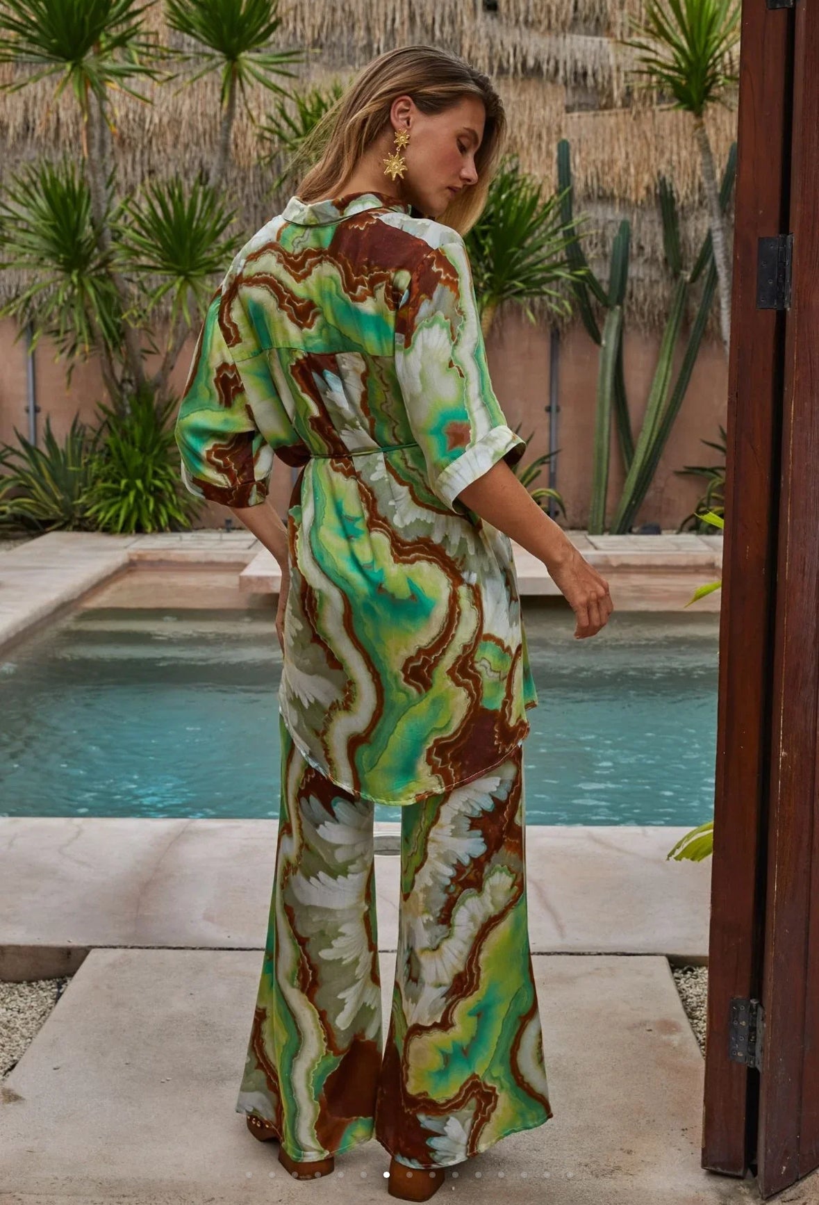 NINE LIVES BAZAAR - Nadia Flares - Jade