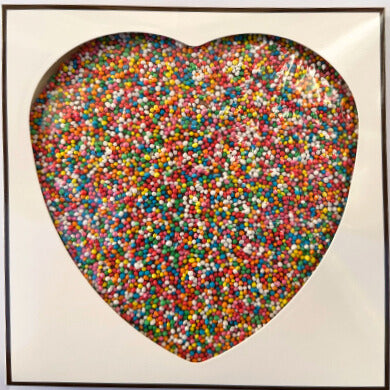 JUST SWEETS: Freckle Heart Gift Box - Milk Chocolate
