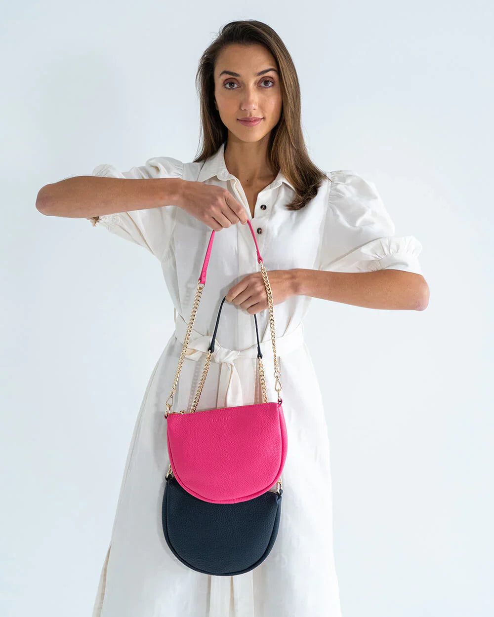 ELMS + KING : La Palma Crossbody - Navy