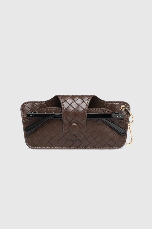 LOUENHIDE : Skittle Woven Chocolate - Sunglasses Case