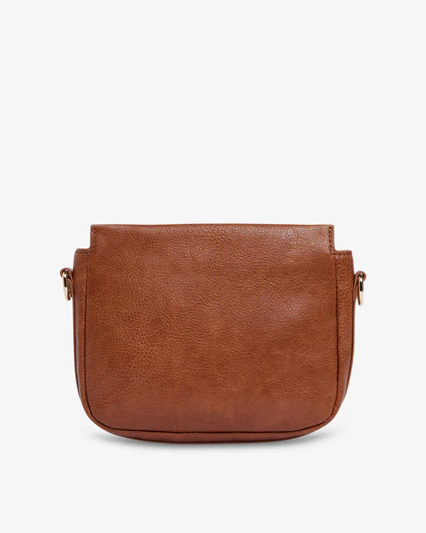ELMS + KING : Mini Astor Crossbody Bag - Tan Pebble