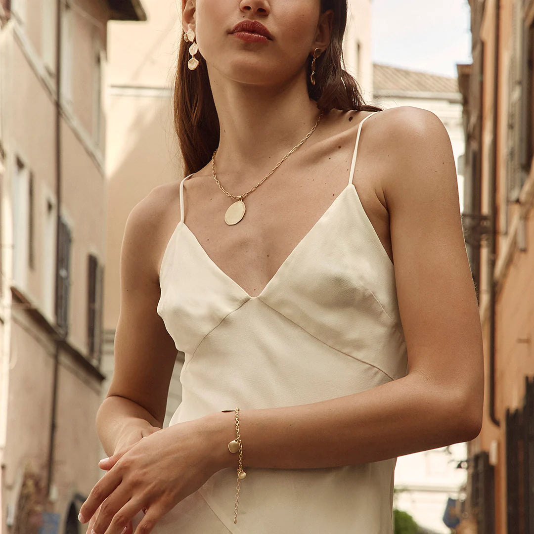 FAIRLEY : Gold Horizon Necklace