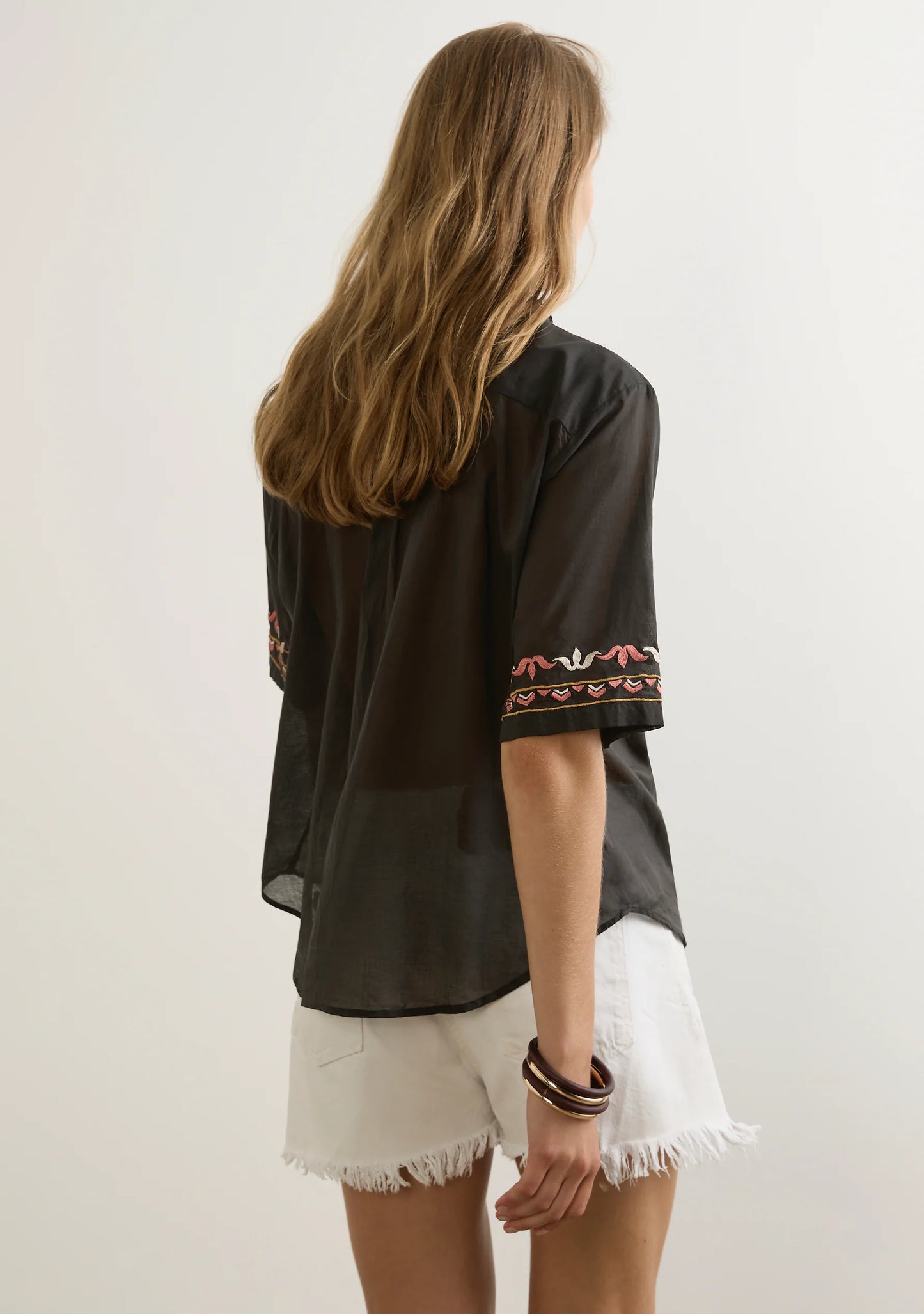 AUGUSTE : Vesper Embroidered - Blouse