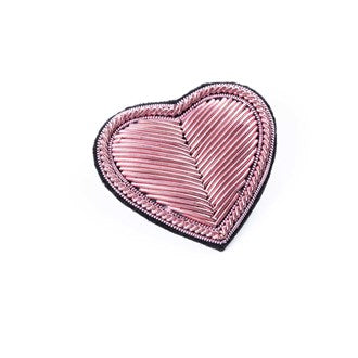 PARISIAN COOL : Pink Heart - Brooch