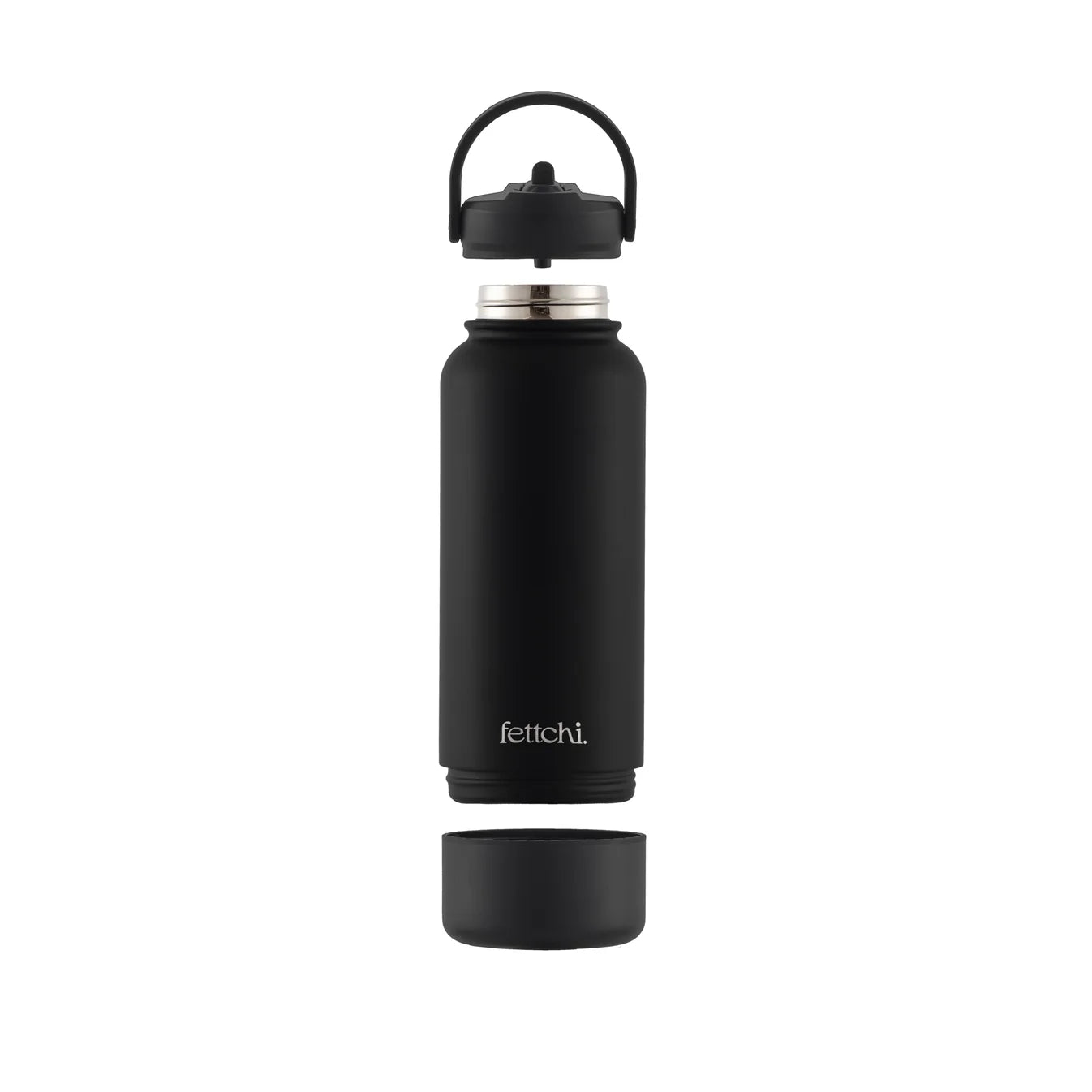 FETTCHI : Water Bottle - 1.1L - Black