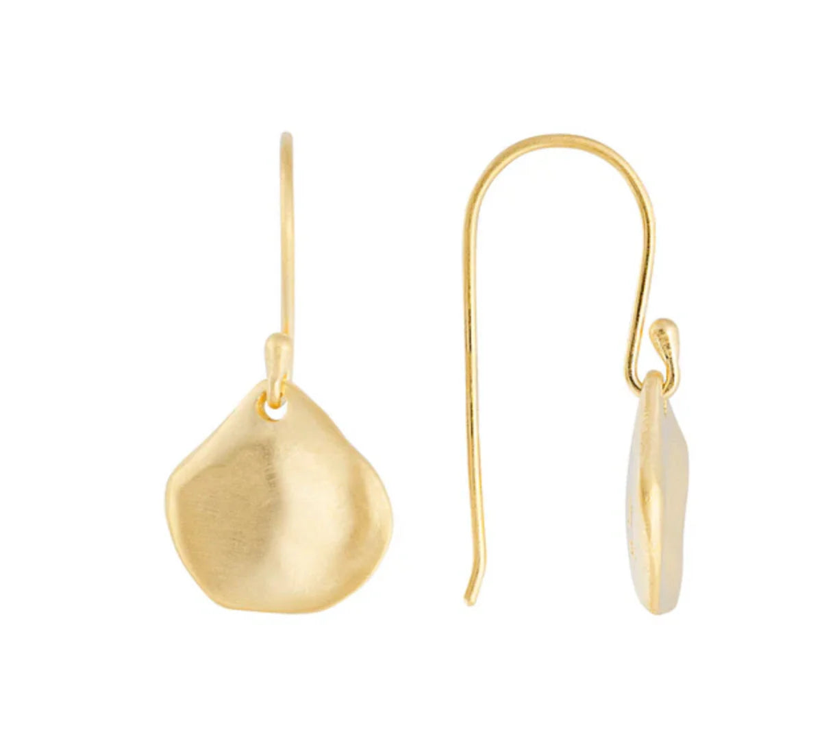 FAIRLEY : Gold Nomad Hook - Earrings