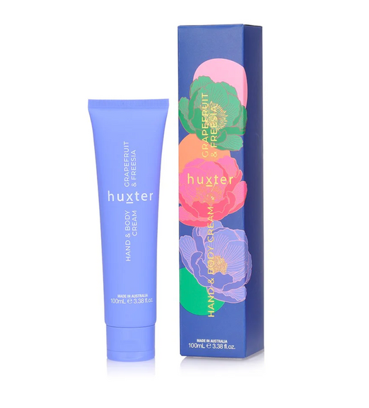 HUXTER - Hand & Body Cream 100ml | Grapefruit & Freesia