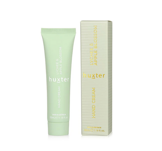 HUXTER - 35ml Hand Cream - Lychee & Apple Blossom (Green)