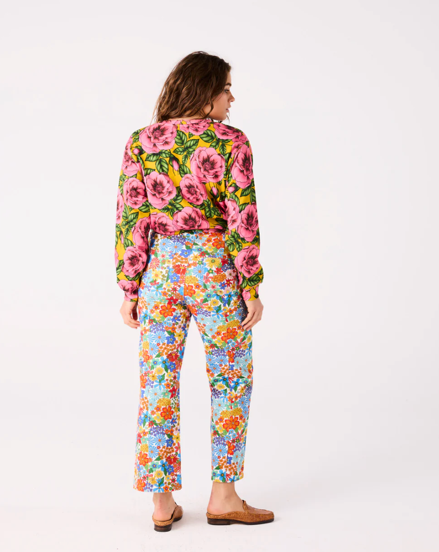 KIP & CO - Golden Peony Adult Organic Cotton Sweater