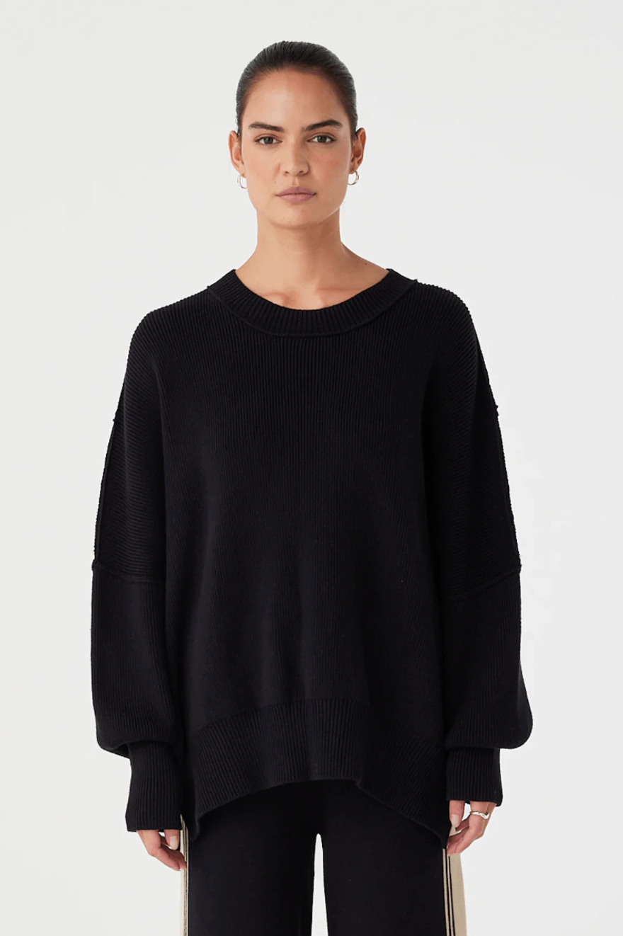 ARCAA - Harper Knit Sweater - Black