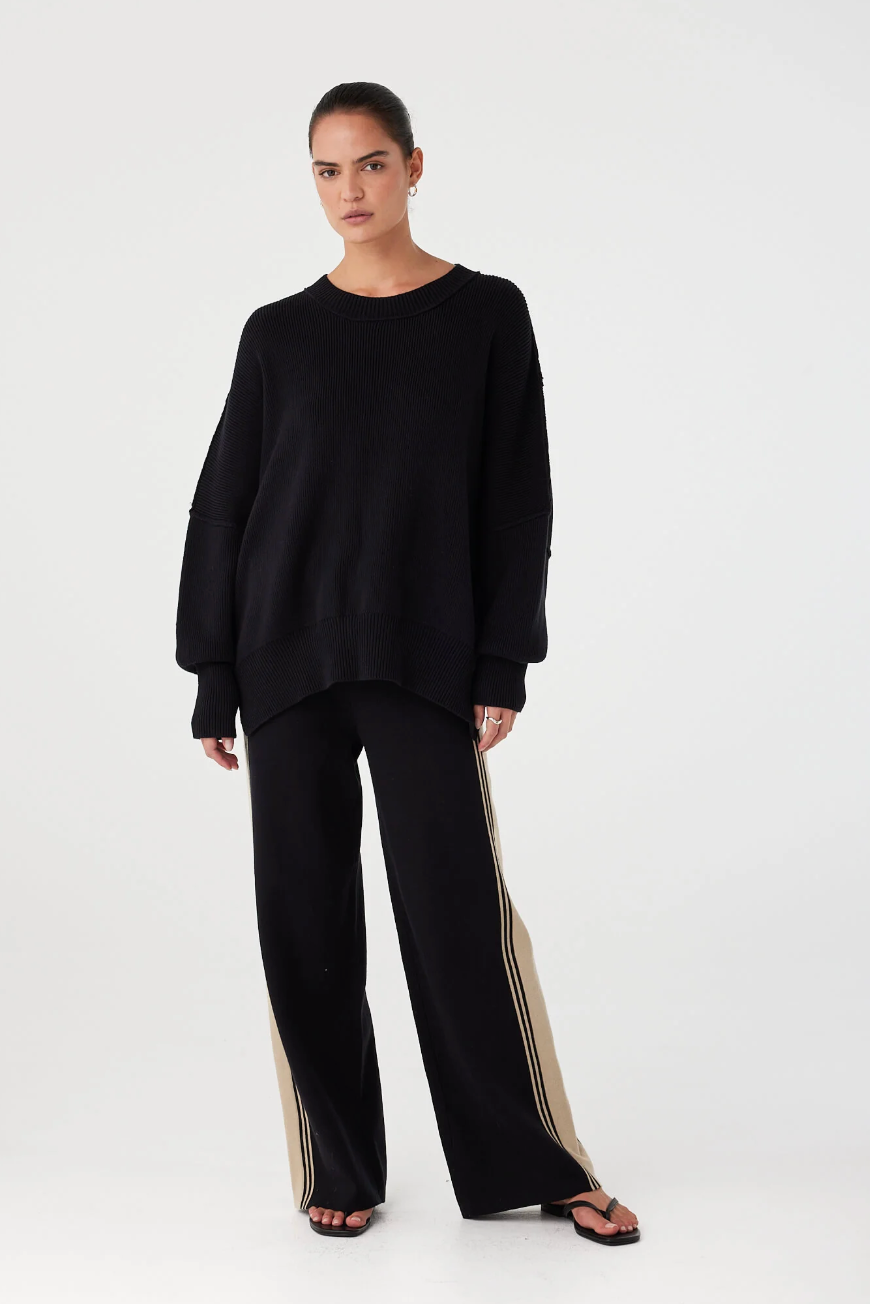 ARCAA - Harper Knit Sweater - Black