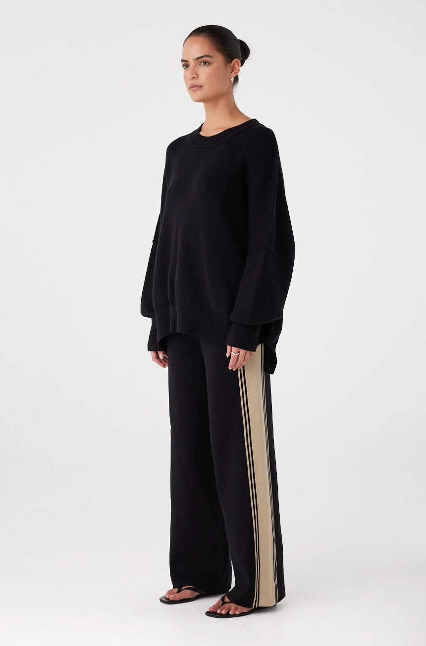 ARCAA - Harper Knit Sweater - Black