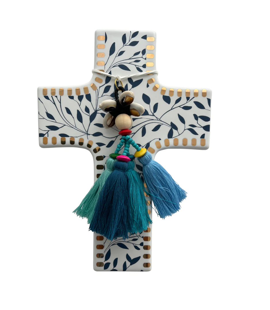 CARLA DINNAGE - Garden Party Wild Floral Cross