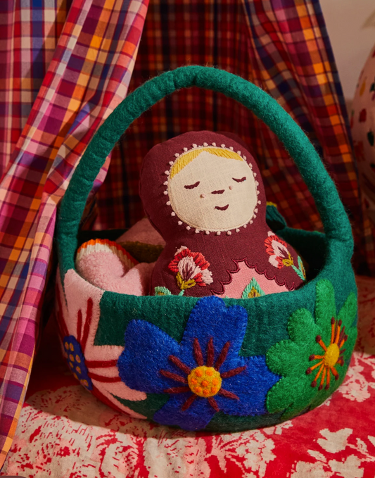 SAGE + CLARE - Milena Embroidered Cushion