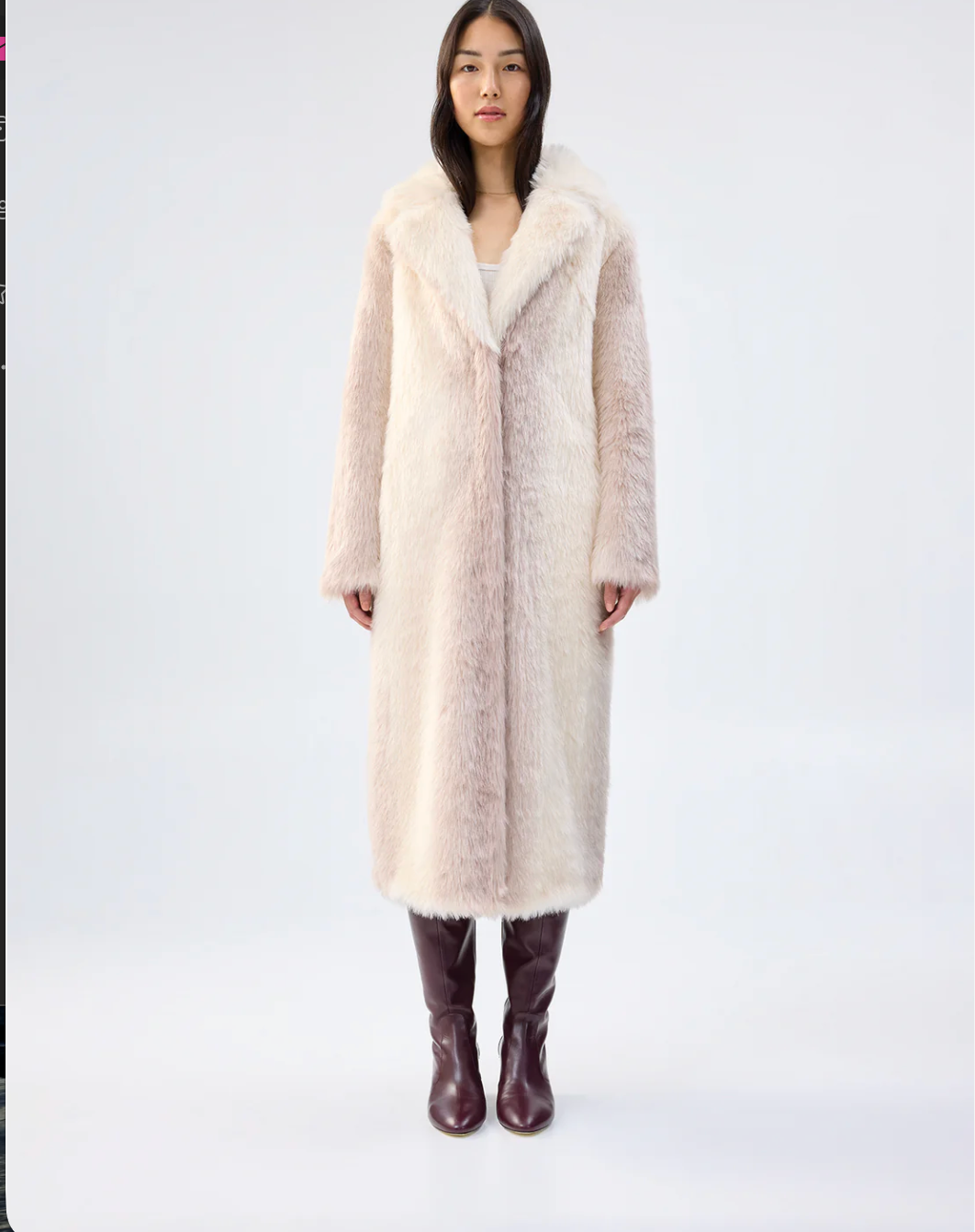 UNREAL FUR - White Plains Coat