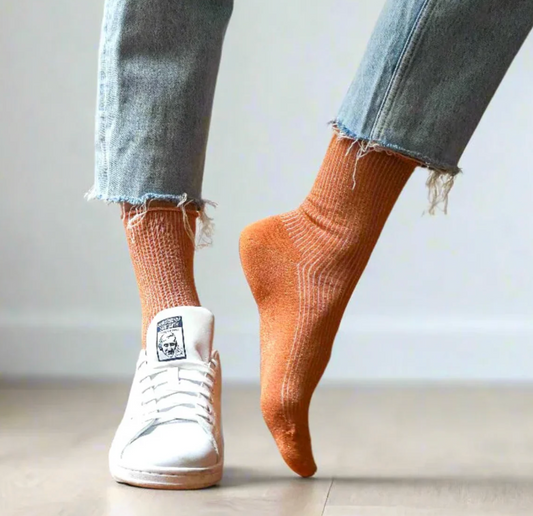 FRENCH BAZAAR - KLUE Glitter Lurex | TERRACOTTA