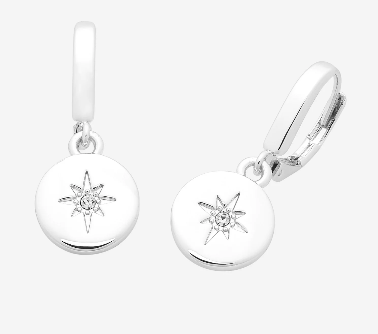 LIBERTE : Beck Silver Clear Earring