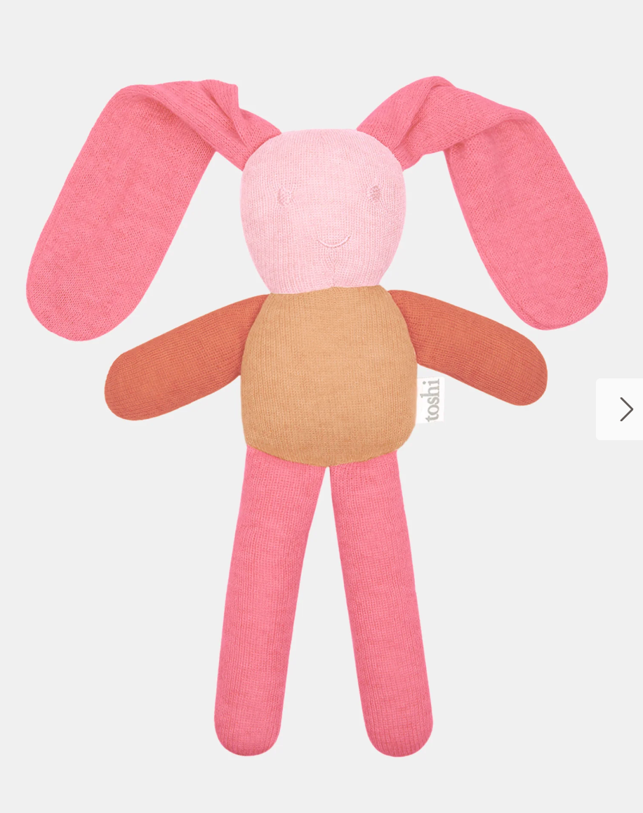 TOSHI : Organic Bunny Bobby Misty Rose