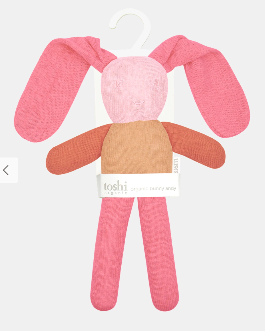 TOSHI : Organic Bunny Bobby Misty Rose