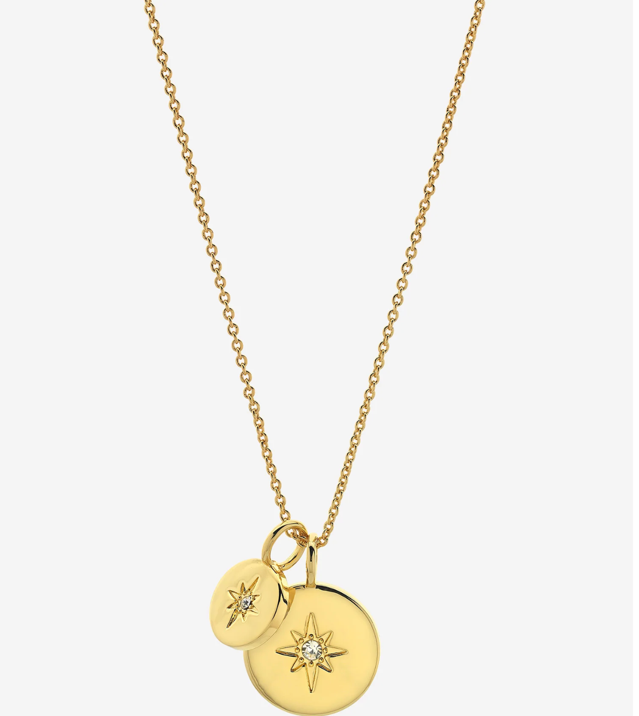 LIBERTE - Beck Gold Clear Necklace