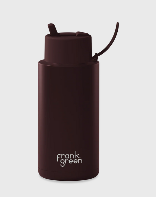 FRANK GREEN - Ceramic Reusable Bottle - Chocolate