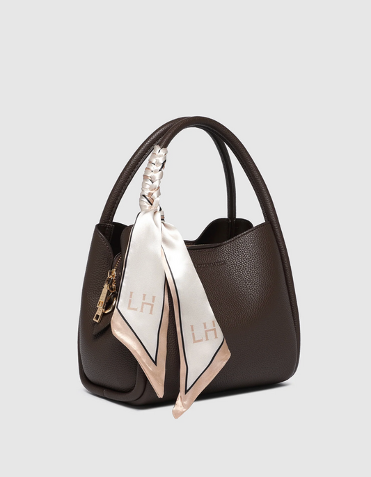 LOUENHIDE - Steffie Mini Tote Bag - Chocolate