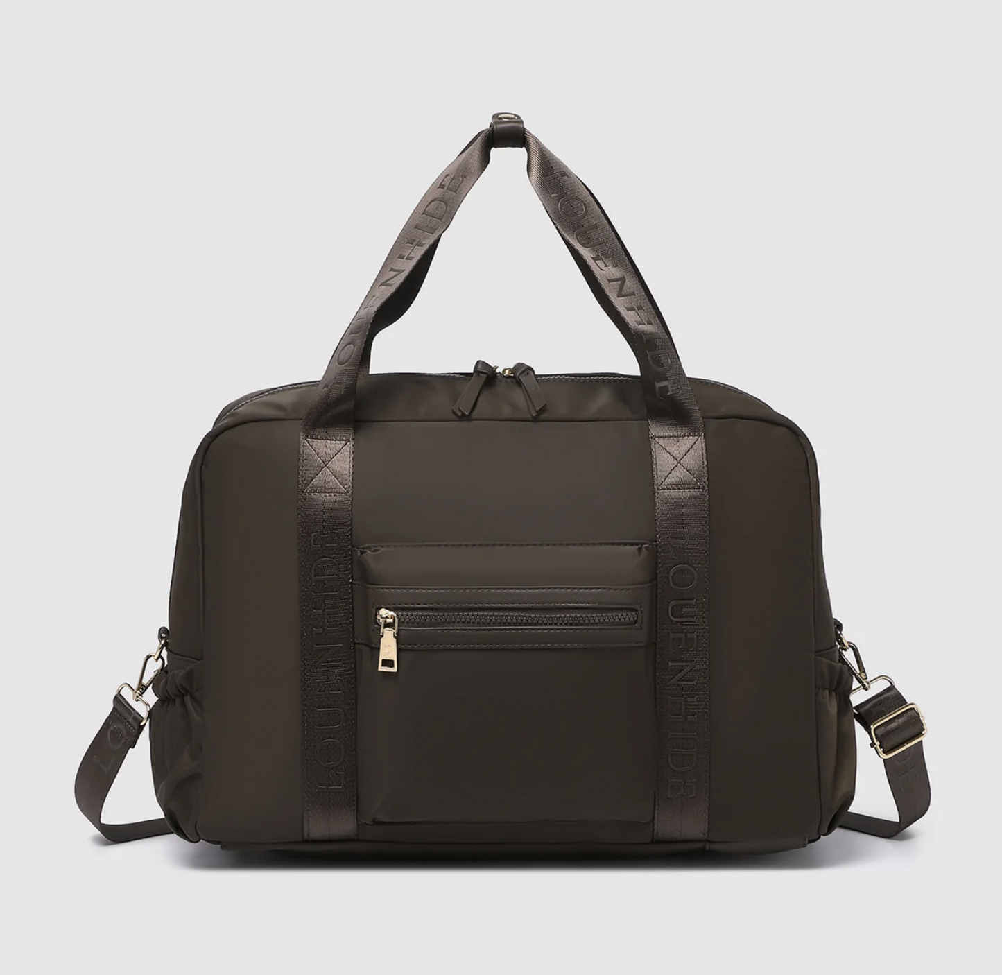 LOUENHIDE - Jenn Nylon Travel Bag - Chocolate