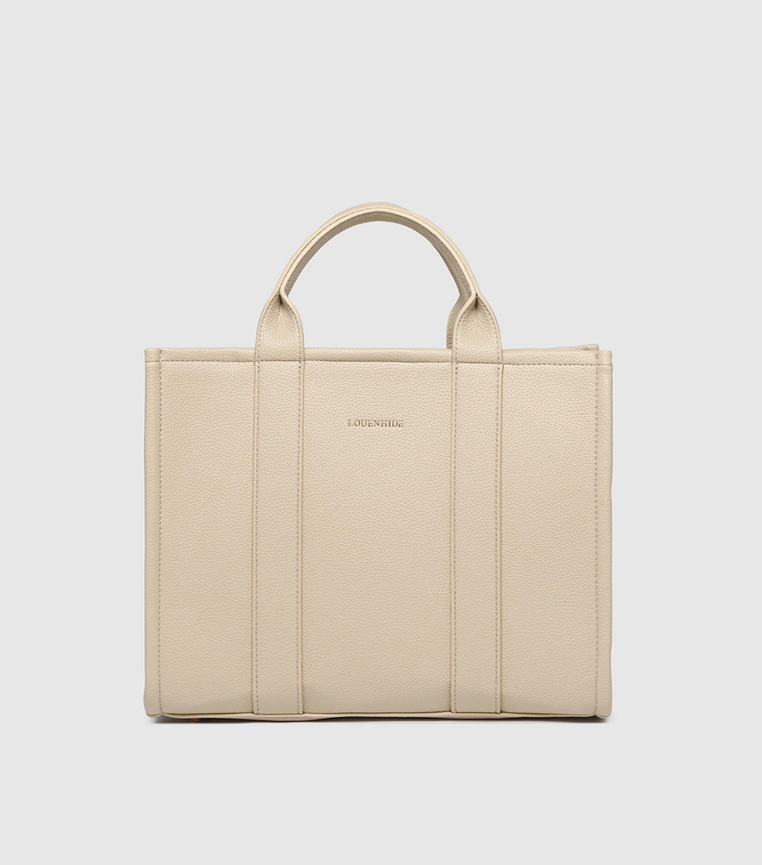 LOUENHIDE - Manhattan Tote Bag - Biscotti