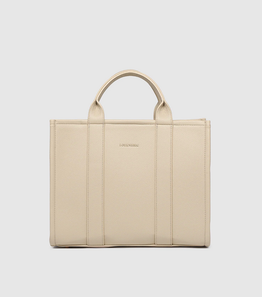LOUENHIDE - Manhattan Tote Bag - Biscotti