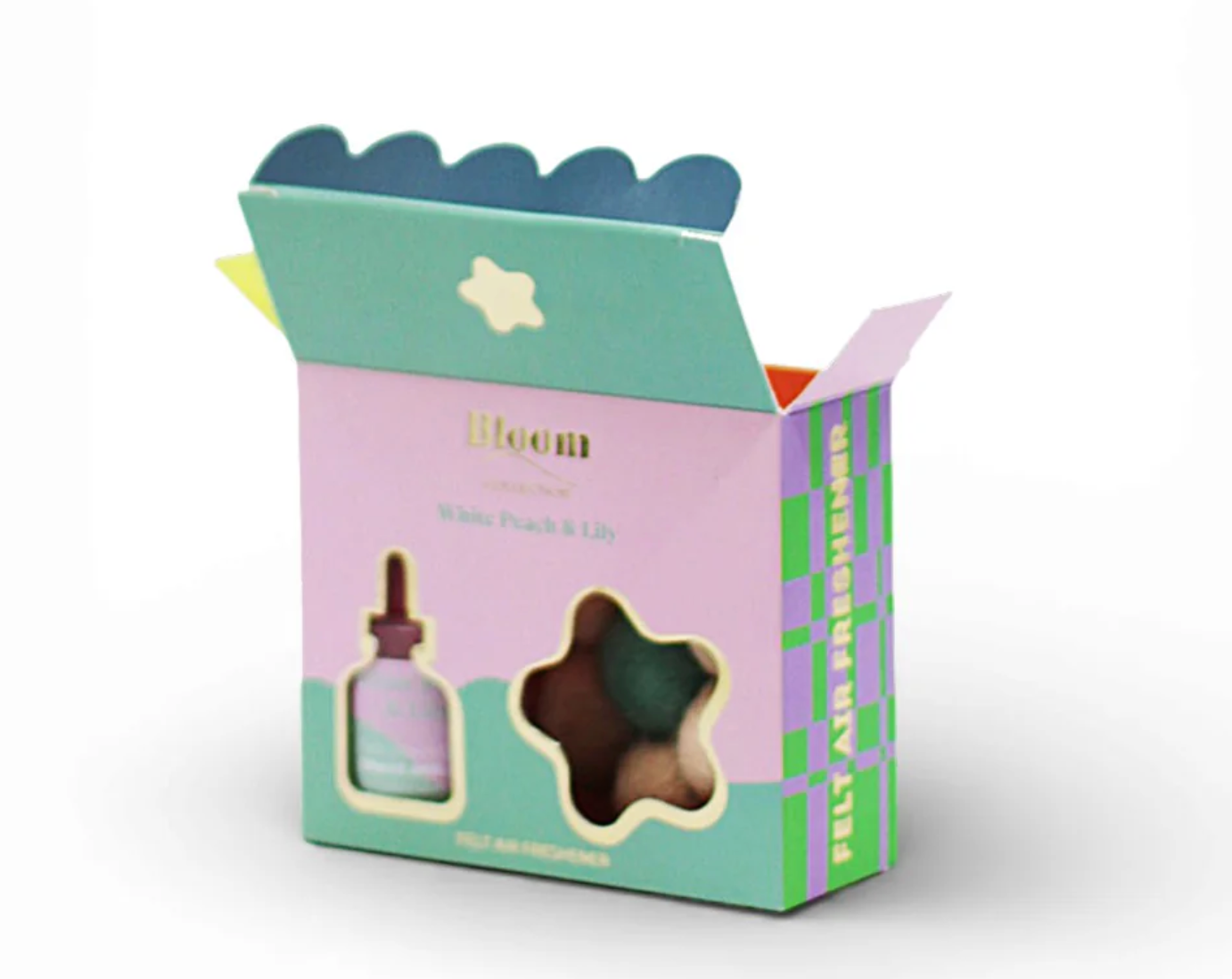 GRACE & JAMES: Bloom Collection - White Peach & Lily - Air Freshener
