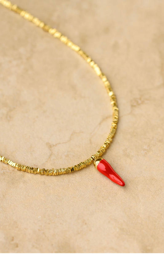 INDIGO & WOLFE - CORNICELLO Necklace