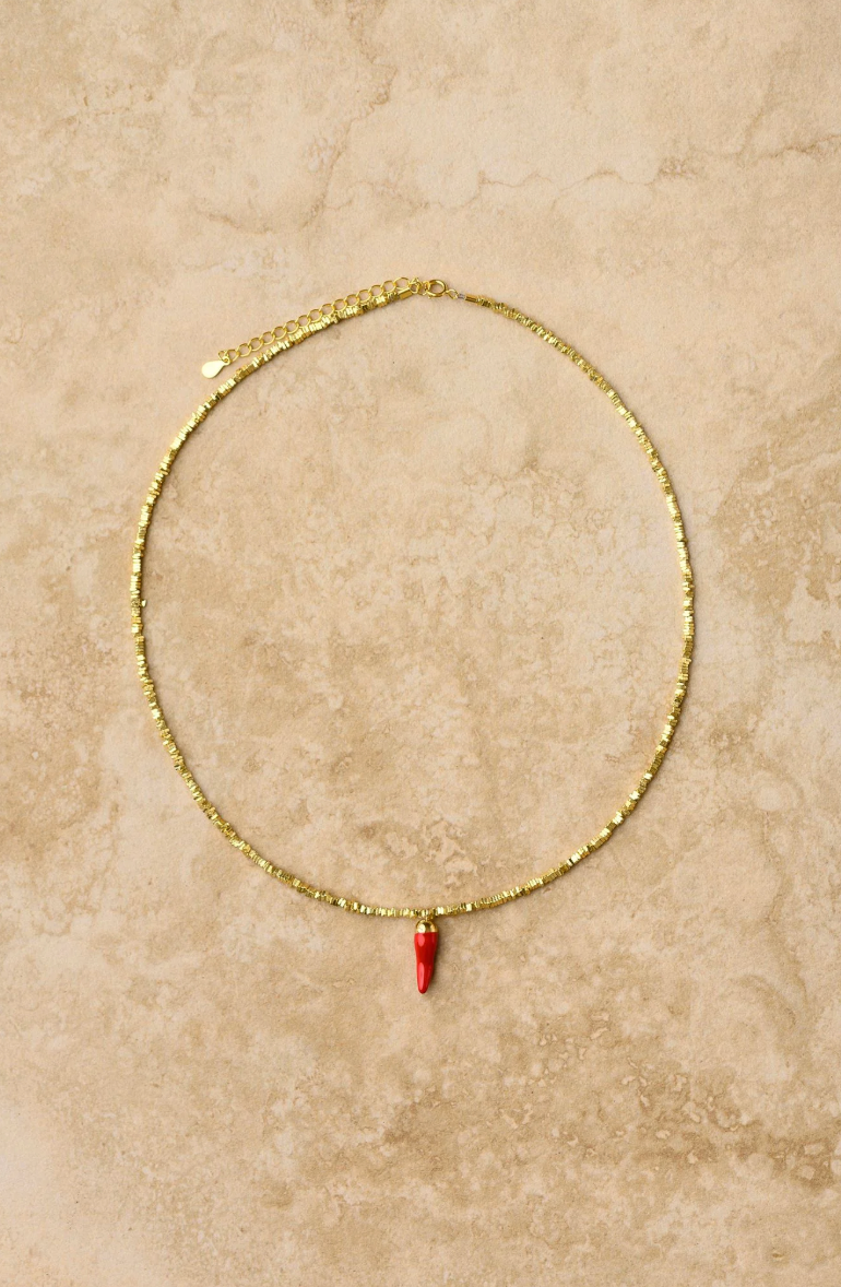 INDIGO & WOLFE - CORNICELLO Necklace