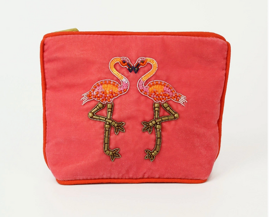 Pink Flamingo Small Purse
