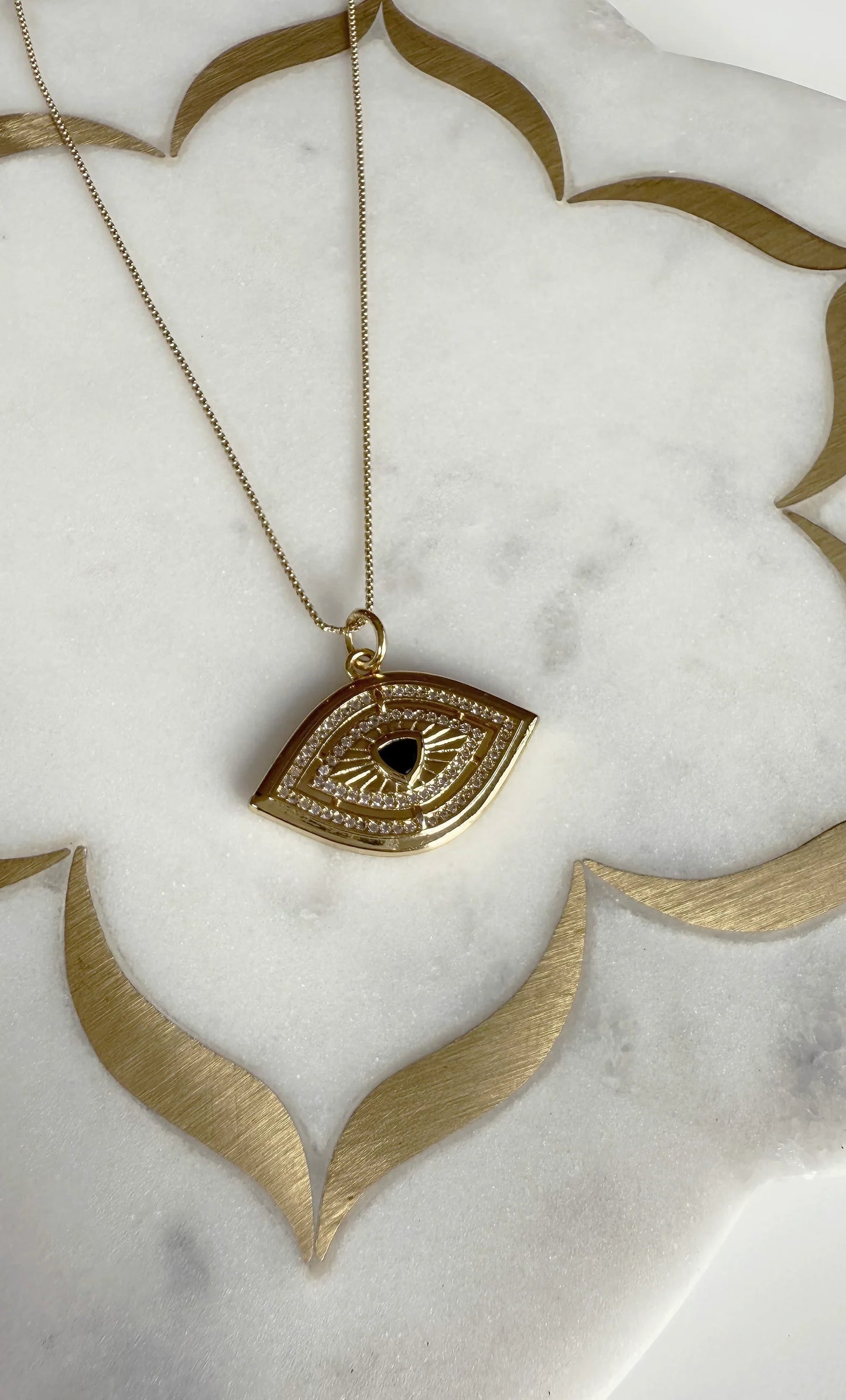 TUNIK : Evil Eye Gold - Necklace